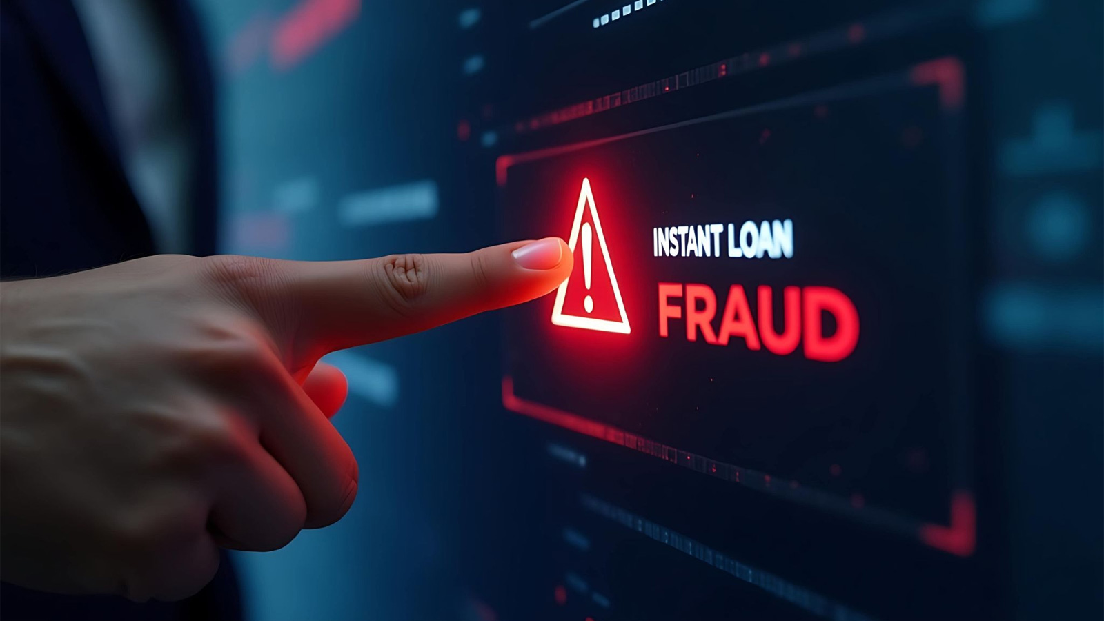 Illustration of a digital fingerprint being copied or stolen