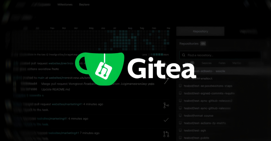 Illustration of a lock with a crack, symbolizing a security vulnerability in Gitea