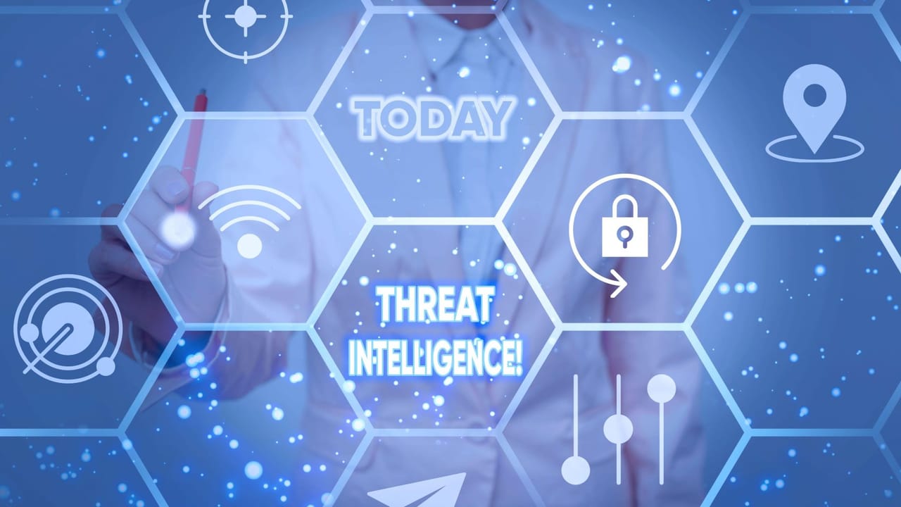 SecurityScorecard logo with a stylized network graphic overlay