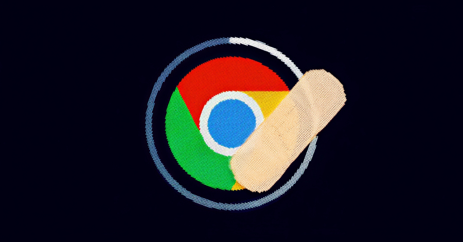 Google Chrome security update notification for CVE-2026-5281 zero-day exploit