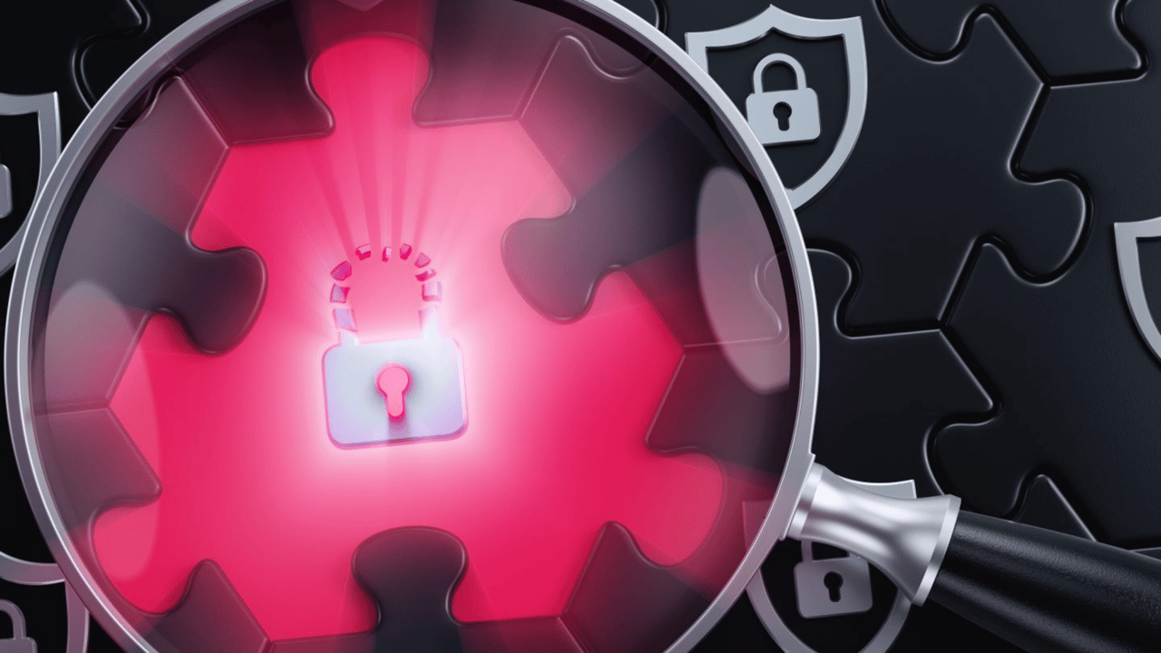 Illustration of a ghost-like figure with a lock icon being broken on a Windows computer screen