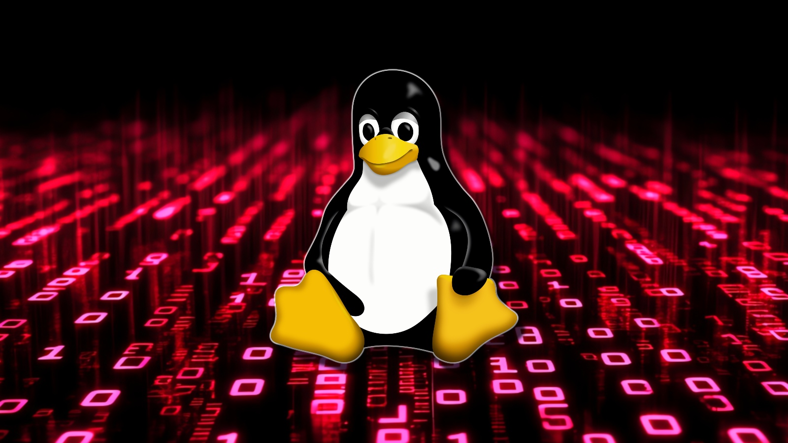 Illustration of a shadowy figure in a hooded sweatshirt typing on a laptop with lines of code in the background.