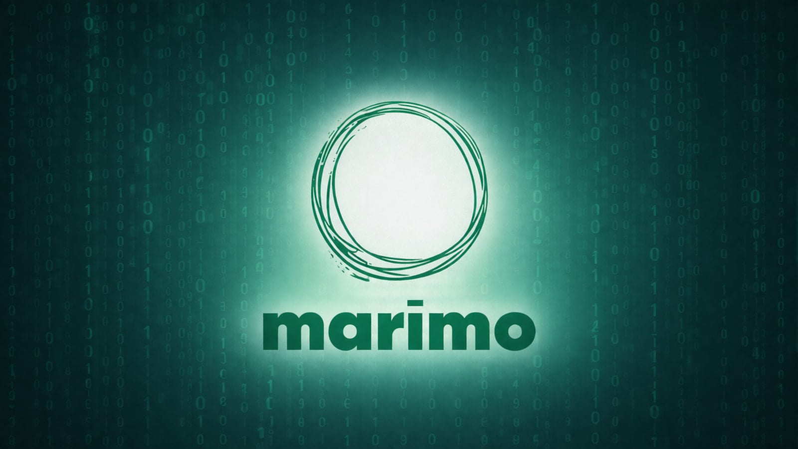 Red alert graphic showing exploited Marimo WebSocket terminal with code leaking credentials