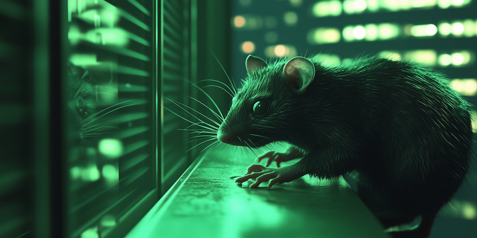 Digital window cracking open to reveal banking interfaces and malware code