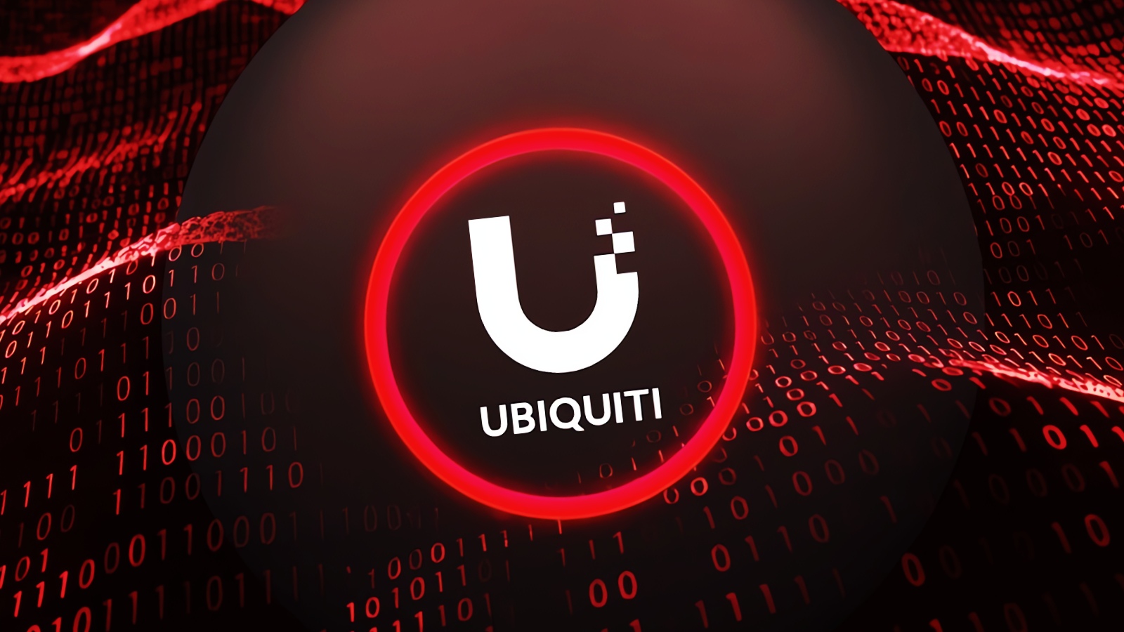 Ubiquiti UniFi OS logo with a lock icon and alert symbol