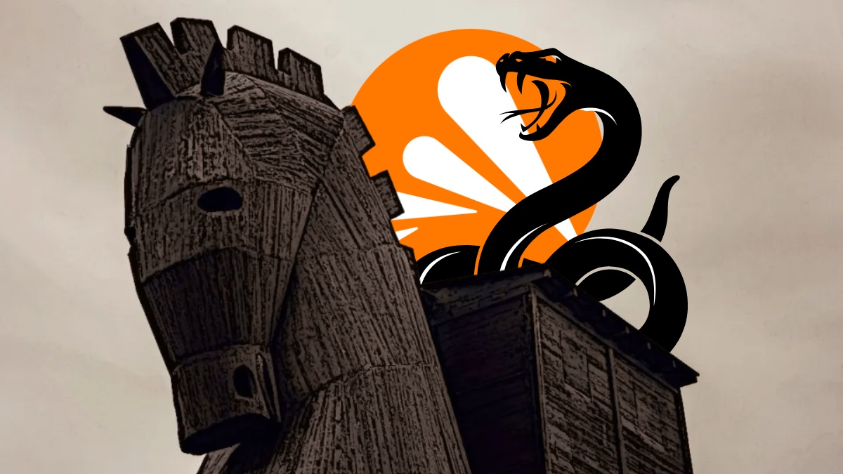 Screenshot of phony Avast virus scan page claiming threats detected