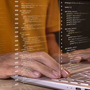 Illustration of GitHub logo morphing into a malware command channel with LNK files and PowerShell scripts