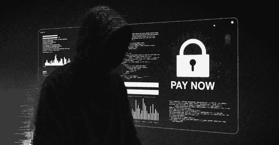 A stylized image of a locked digital padlock with data streams flowing around it, representing data security and breaches.